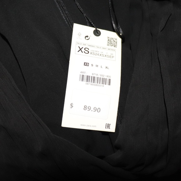 Zara Ruffled Sleeve Top - Picture 6 of 10